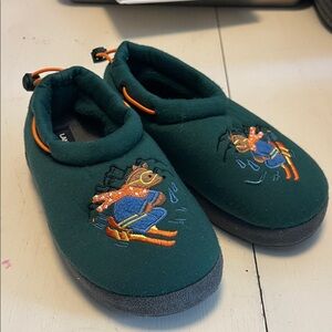 Lands' End Kids' Sweet Dreams Adjustable Toggle Fleece Lined Slippers